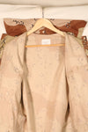 1990 Contract, S-R, DPSC Model, 6C Desert Camo, Chocolate Chip Camo, Jacket, Used