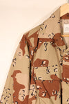 1990 Contract, S-S, DPSC Model, 6C Desert Camo, Chocolate Chip Camo, Jacket, Used