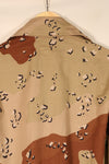 1990 Contract, S-S, DPSC Model, 6C Desert Camo, Chocolate Chip Camo, Jacket, Used