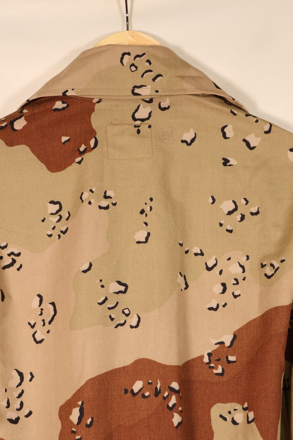1990 Contract, S-S, DPSC Model, 6C Desert Camo, Chocolate Chip Camo, Jacket, Used