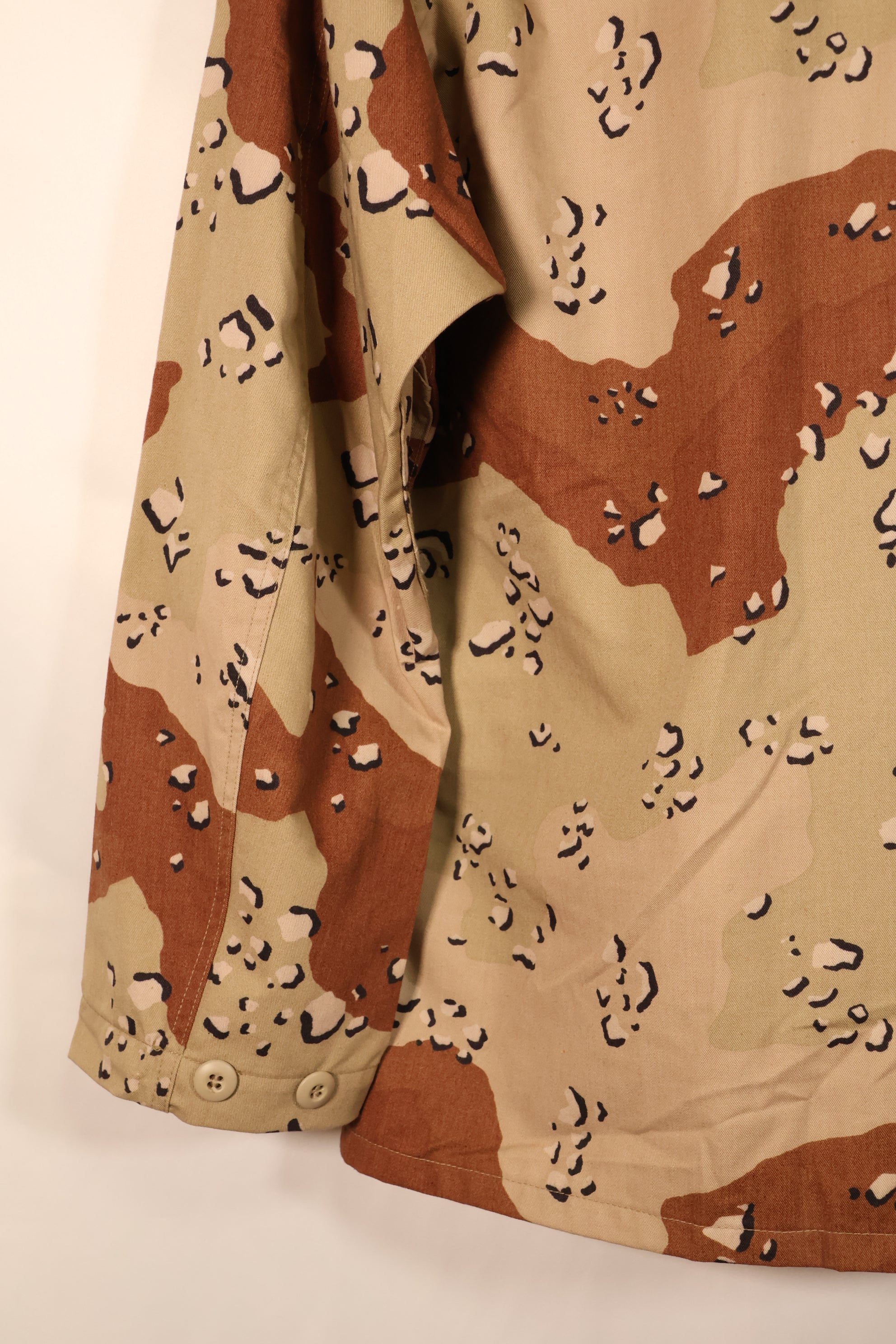 1990 Contract, S-S, DPSC Model, 6C Desert Camo, Chocolate Chip Camo, Jacket, Used