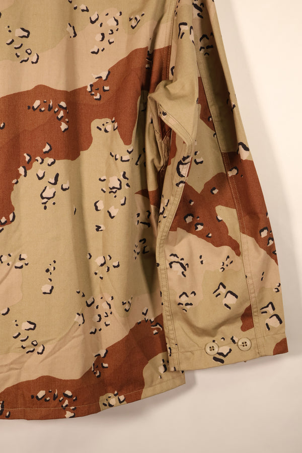 1990 Contract, S-S, DPSC Model, 6C Desert Camo, Chocolate Chip Camo, Jacket, Used