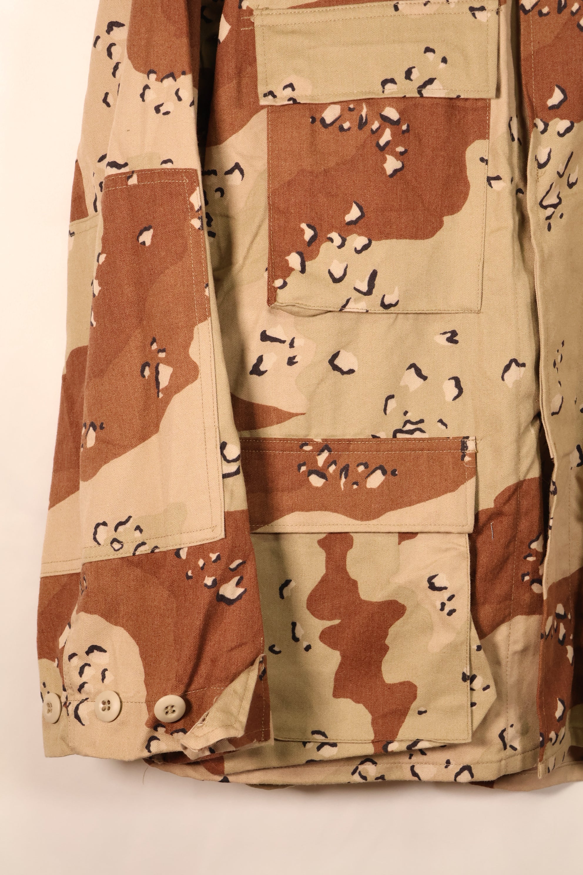 1986 Contract, M-S, 6C Desert Pattern, Chocolate Chip Camo Jacket, Mid-Period Model, Virtually Unused