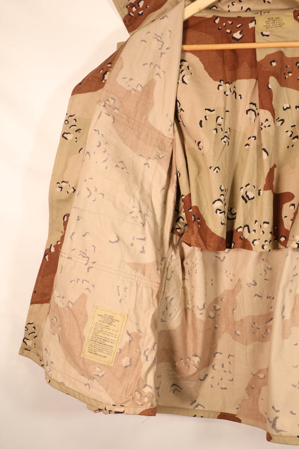 1986 Contract, M-S, 6C Desert Pattern, Chocolate Chip Camo Jacket, Mid-Period Model, Virtually Unused