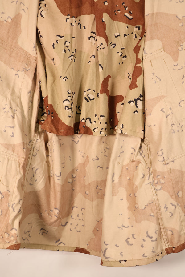 1986 Contract, M-S, 6C Desert Pattern, Chocolate Chip Camo Jacket, Mid-Period Model, Virtually Unused