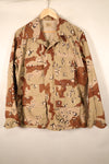 1990 Contract, M-S, 6C Color Desert Pattern, Chocolate Chip Camo Jacket, Late Model, Used