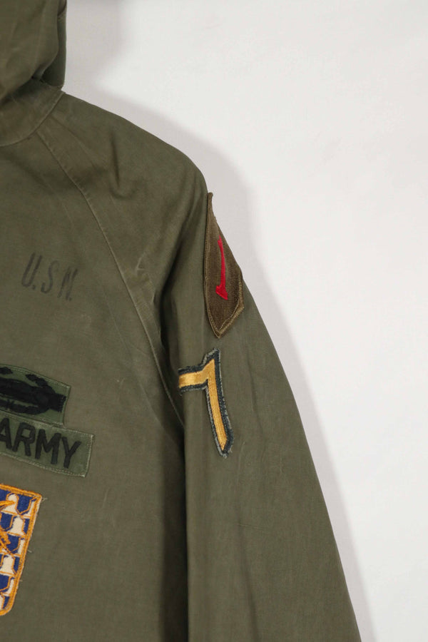 Real US Navy Deck Jacket 16th Infantry Regiment, 1st Infantry Division Rare used item