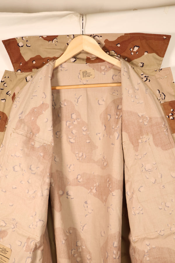 1990 Contract, M-S, 6C Desert Pattern, Chocolate Chip Camo Jacket, Late Model, Used, Grade B