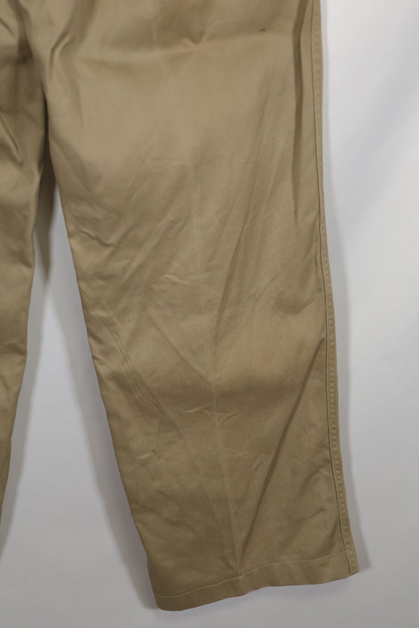 1960's U.S. Army Summer Uniform Pants, Chinos, Used.