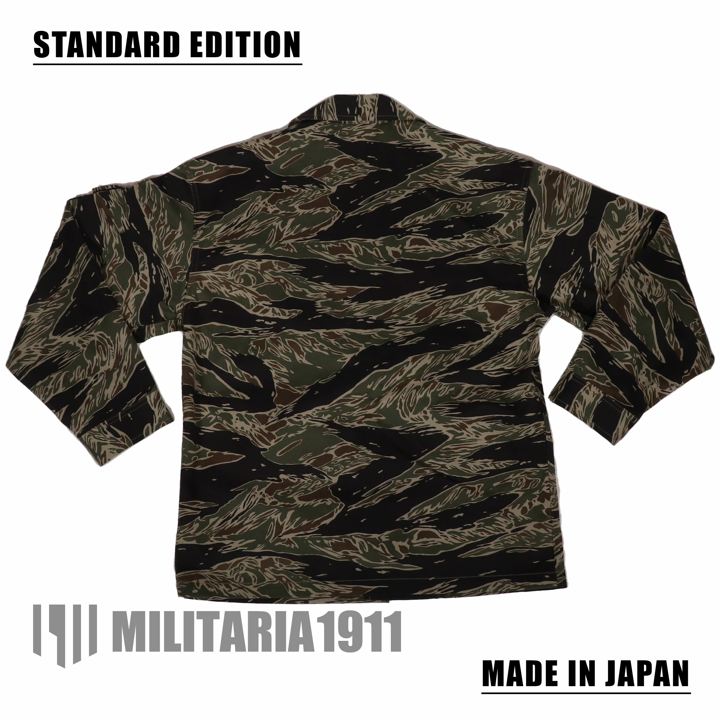 MILITARIA 1911 Reproduction Made in Japan Silver Tiger Stripe Shirt Standard Edition