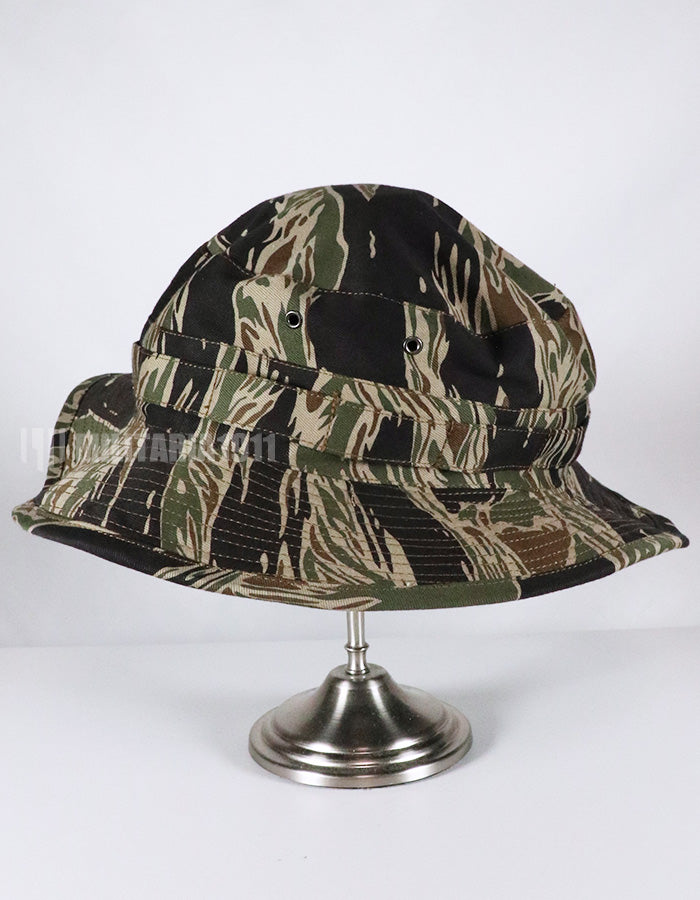 50% OFF [SCHEDULED TO SHIP MID-Nov] MADE IN OKINAWA CISO Cut Silver Tiger Stripe Boonie Hat