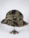 50% OFF [SCHEDULED TO SHIP MID-Nov] MADE IN OKINAWA CISO Cut Silver Tiger Stripe Boonie Hat