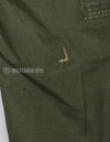 Real 1969 4th Model Jungle Fatigue S-R Pants, worn.