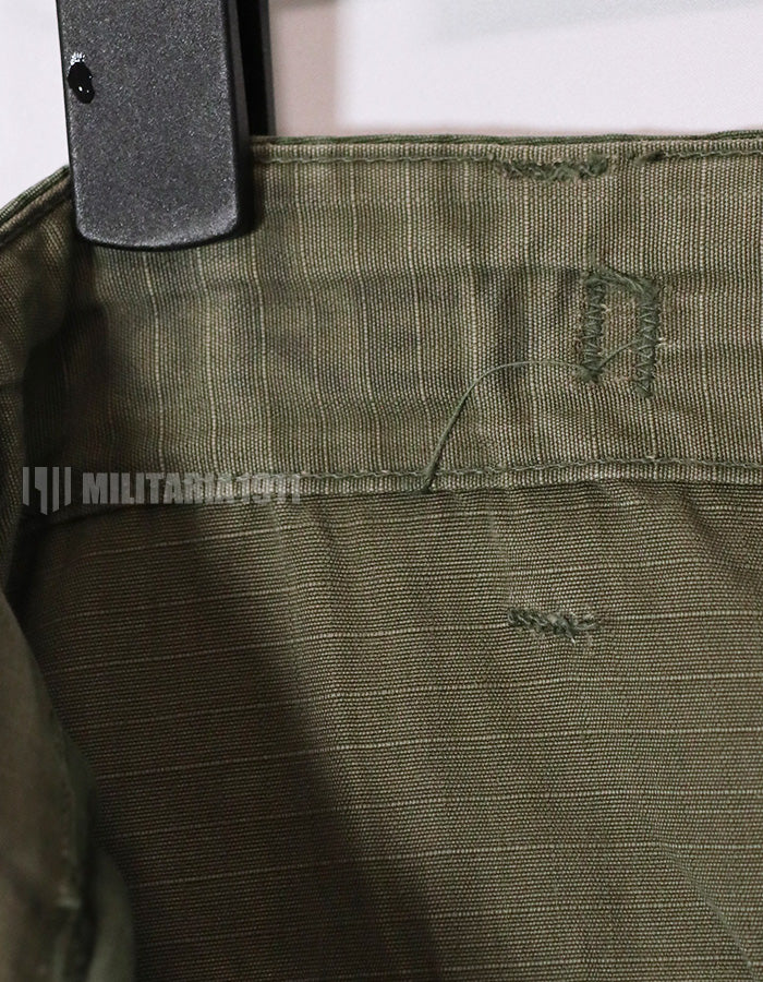 Real 1969 4th Model Jungle Fatigue S-R Pants, worn.