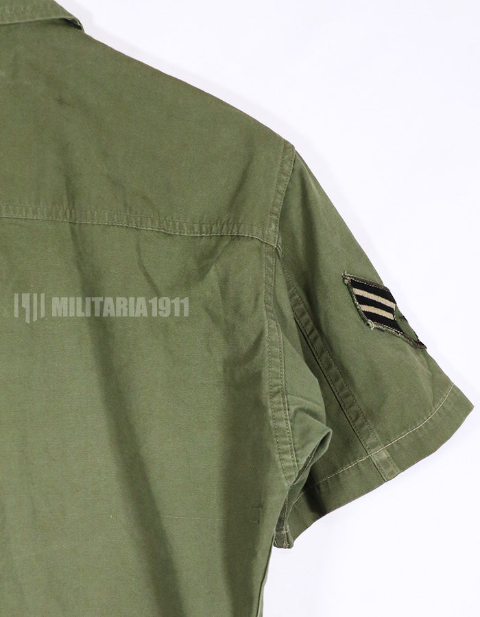 Real 1967 3rd Model Jungle Fatigue Jacket USAF, personal modification, Taylor fix.