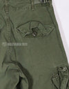 Real 1969 4th Model Jungle Fatigue pants, size X-S, used, faded.