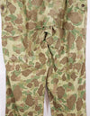 Real 1940s US Marine Corps Frog Skin Camouflage P44 Reversible Pants Used