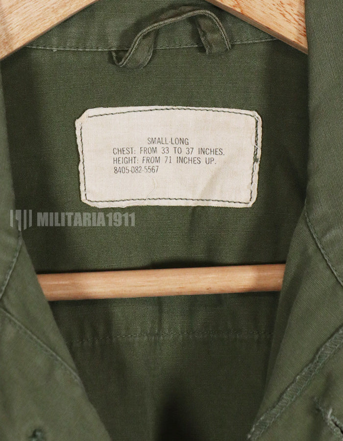 Real 3rd Model Jungle Fatigue Jacket S-L with patch marks