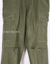 Real 1969 4th Model Jungle Fatigue Pants, used, S-R, stained.