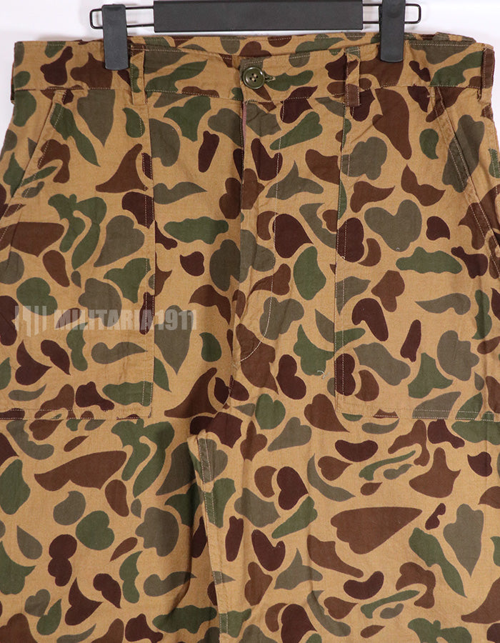 Real CIDG Duck Hunter Camouflage Beogam Pants 