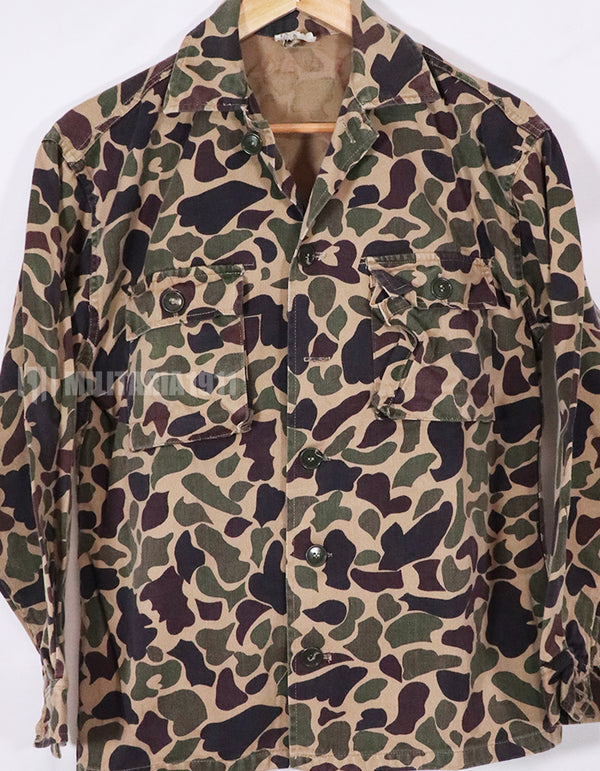 Real CIDG Beogum camouflage A-L size jacket, used