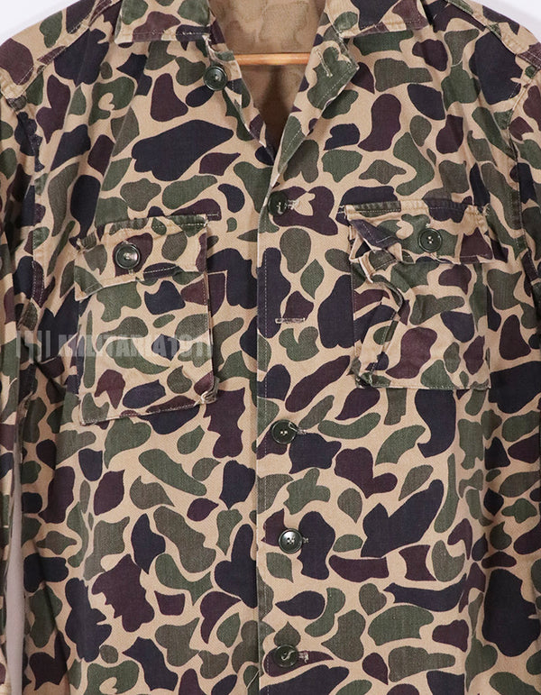 Real CIDG Beogum camouflage A-L size jacket, used