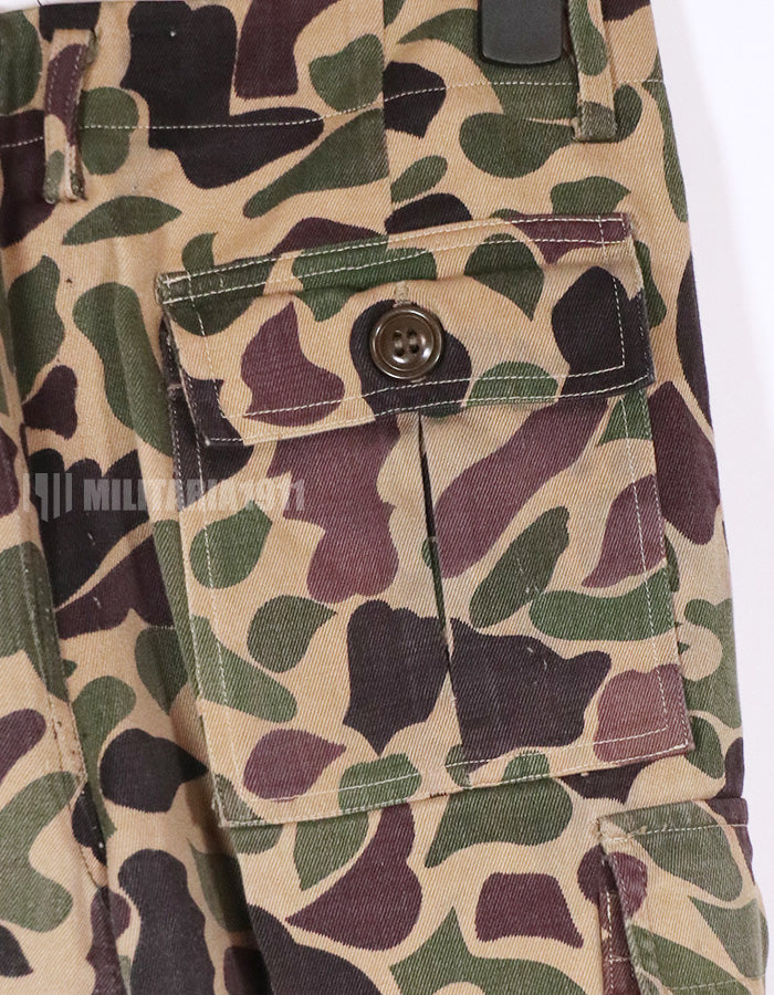 Real CIDG Beogum camouflage locally made pants, used, good condition.