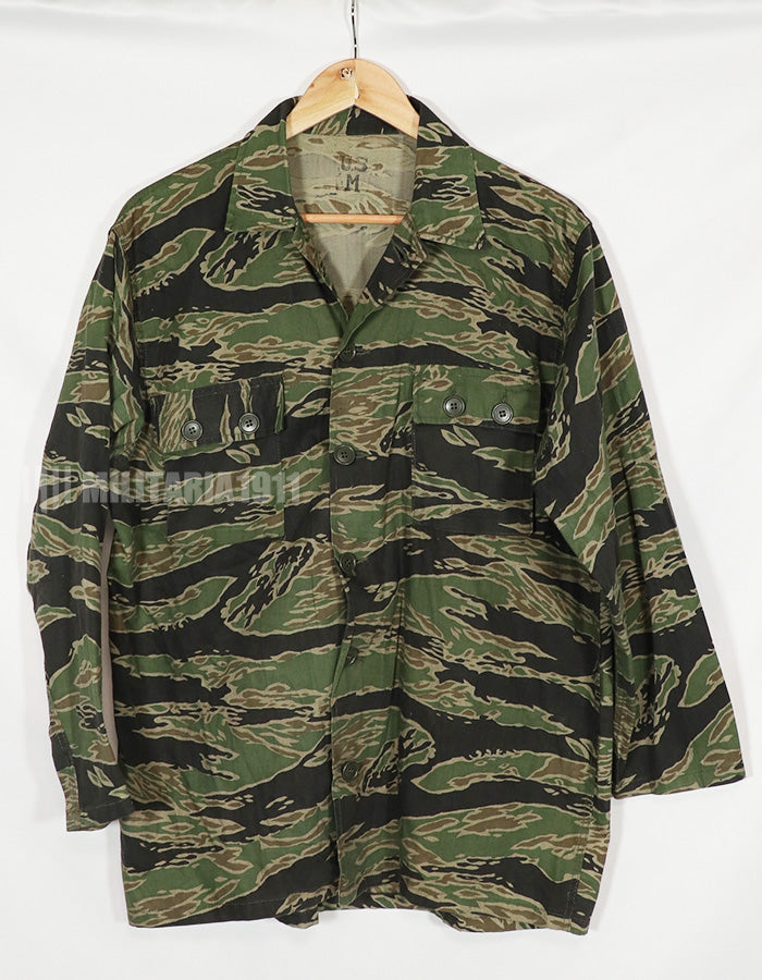 Real Late War Pattern Tiger Stripe Shirt US-M Used