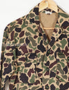 Real CIDG BEOGUM Camouflage Size Tag Frayed Jacket Used