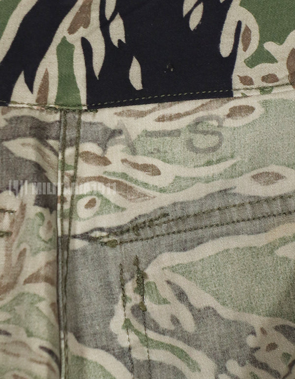 Real Late War Tiger Stripe Pants, faded, A-S used.