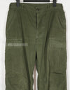 Real Poplin Jungle Fatigue pants, S-S, faded, used.