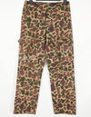 Real CIDG Beogum camouflage locally made duck hunter pants, used.