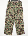 Real CIDG Beogum camouflage locally made duck hunter pants, used B