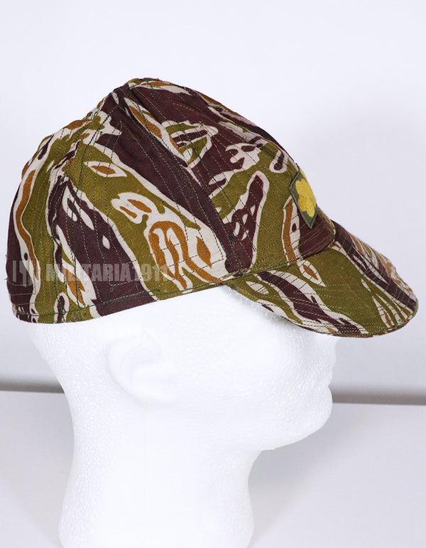 Real Fabric Replica Late War Pattern Tiger Stripe Baseball Cap