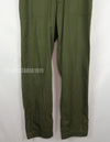 Vintage British Army OD baker pants lightweight men's trousers, used, 1980s.