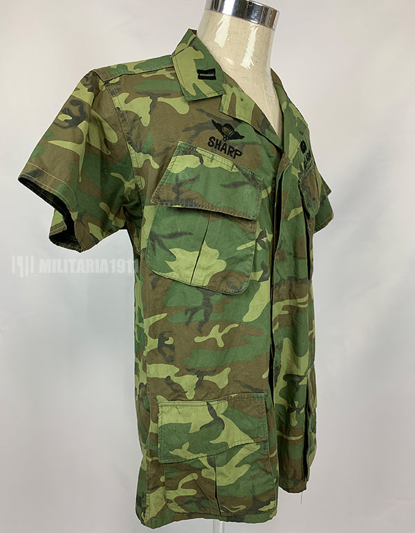 Original U.S. Army None RipStop Fabric ERDL Special Forces Jacket MACV SOG 