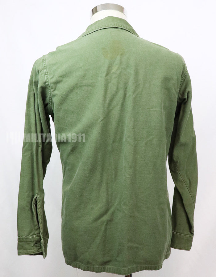 Original Utility Shirt OG-107, made in late 1960's-early 1970's, wartime lot.