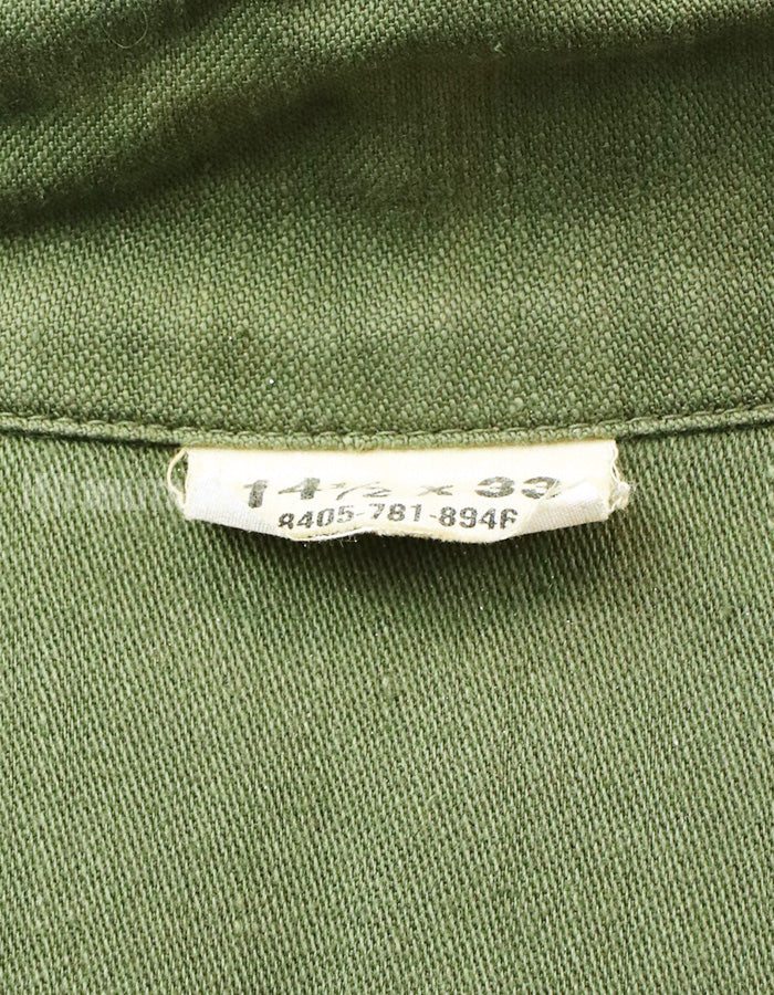 Original Utility Shirt OG-107,  ,made in late 1960s, wartime lot.