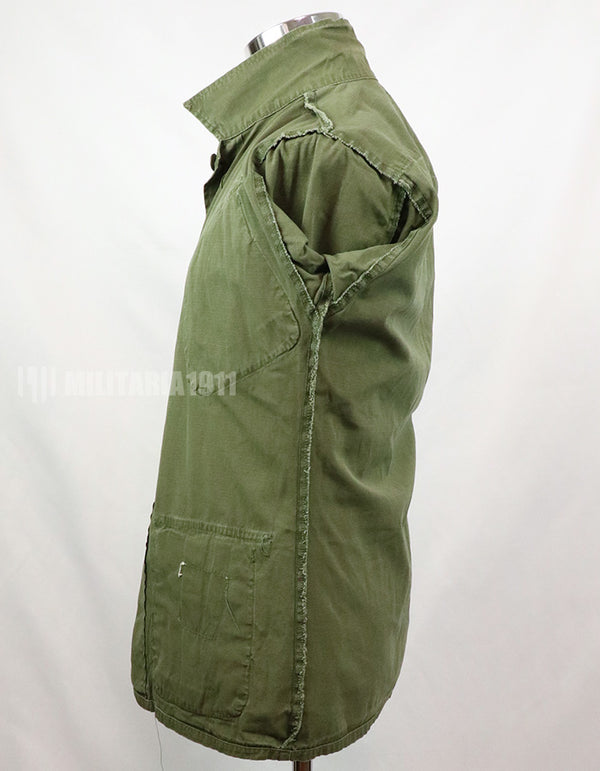 Original Late model ripstop fabric jungle fatigues, estimated circa 1969-1970 lot, no size/contract tag