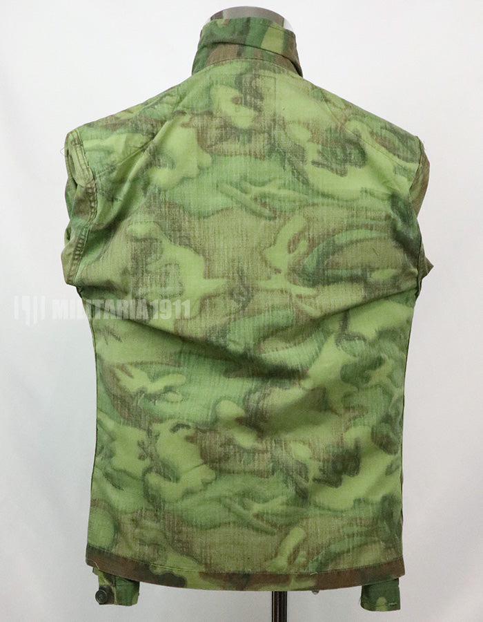 Original M59 ERDL Ripstop fabric utility shirt with patch