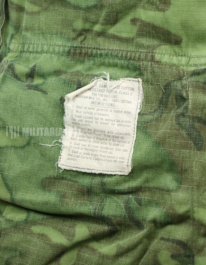 Original U.S. ERDL jungle fatigues, made in 1968, no size tag