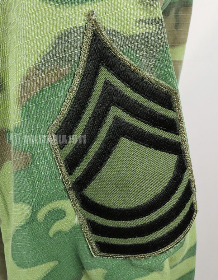 Original ERDL Ripstop Fabric Jungle Fatigue 25th Infantry Division LRRP Specifications (patch retrofitted) 1969 Contract