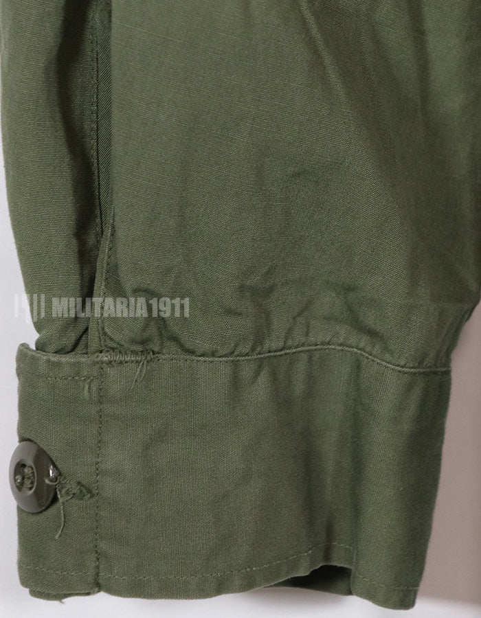 Real 1964 Treasurer 1st Model Jungle Fatigue Jacket with USAF patch (first time attached)