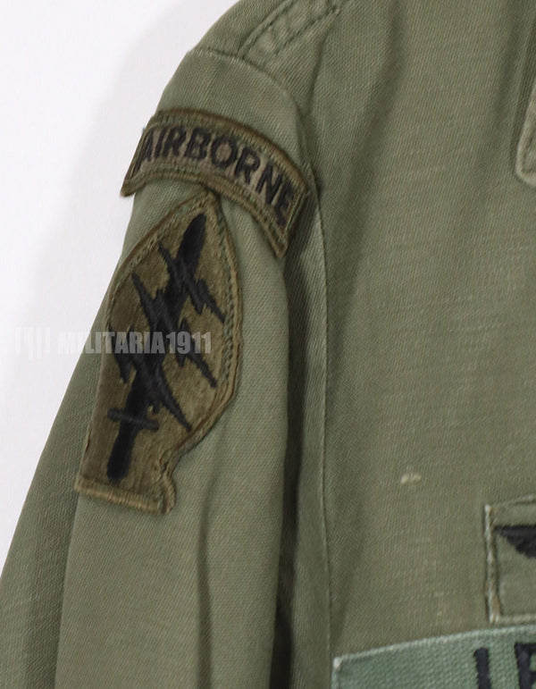 Real 1972 OG-107 Utility shirt, 101st Airborne Division  (patch retrofitted)