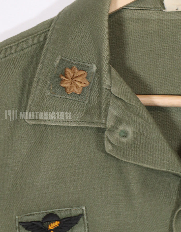 Real 1972 OG-107 Utility shirt, 101st Airborne Division  (patch retrofitted)