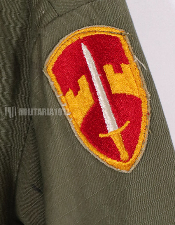 Real 1968 4th Model Jungle Fatigue Jacket with patch (retrofitted)