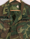 Real U.S. Army ERDL Ripstop Jacket directly embroidered