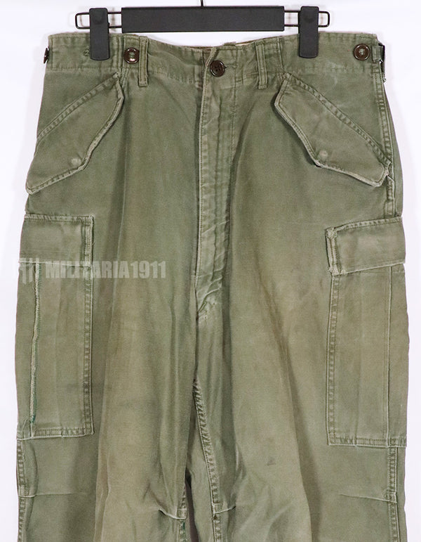 Real US Army M51 Cotton Field Pants Used Regular- Small