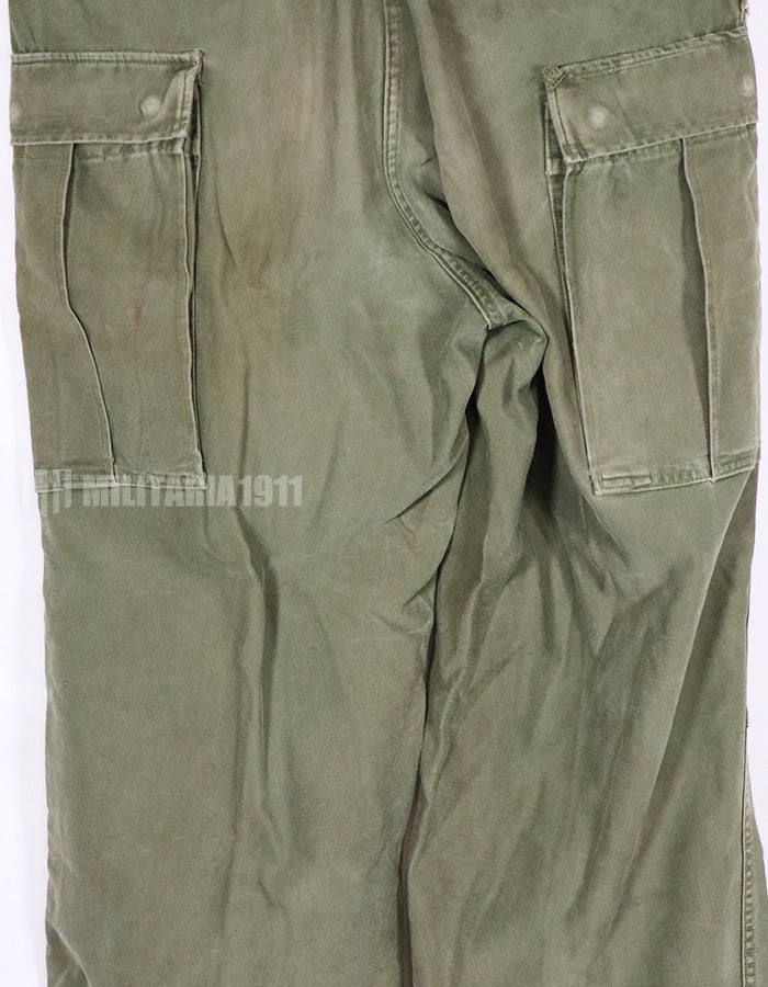 Real US Army M51 Cotton Field Pants Used Regular- Small