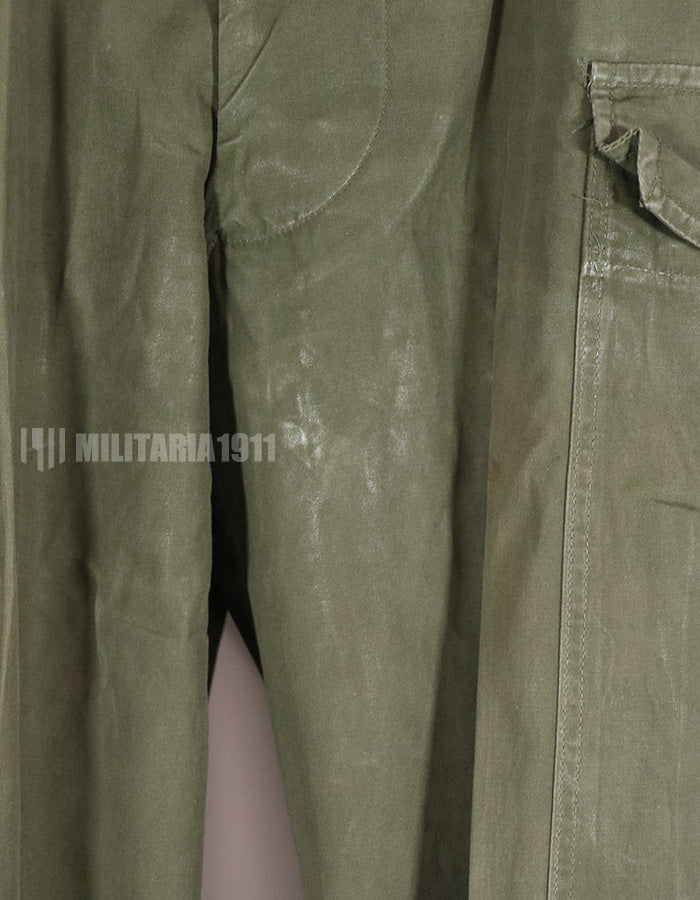 Real 1963 1st Model Jungle Fatigue Pants, long term storage, used.